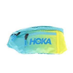 Hoka Turquoise and Lime Green Belt Bag
